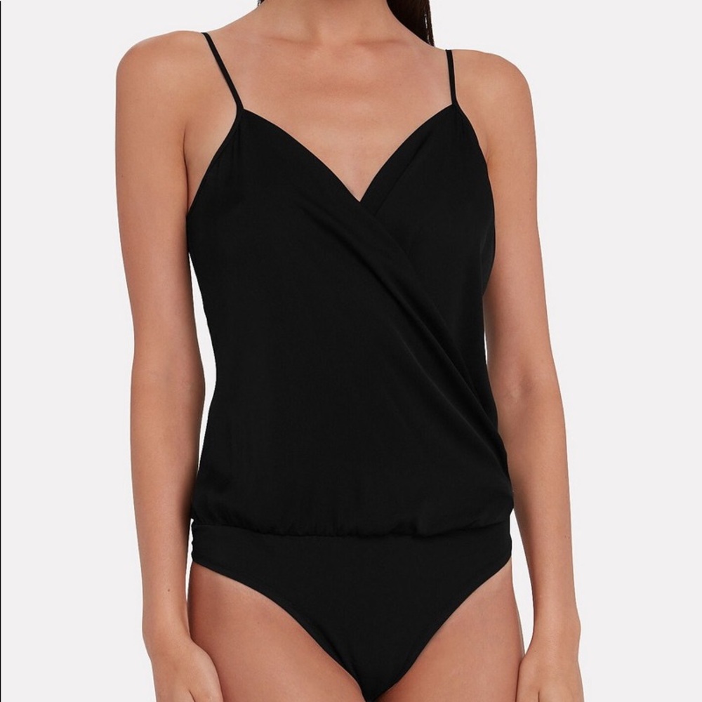 Intermix silk bodysuit Annabelle sz 2